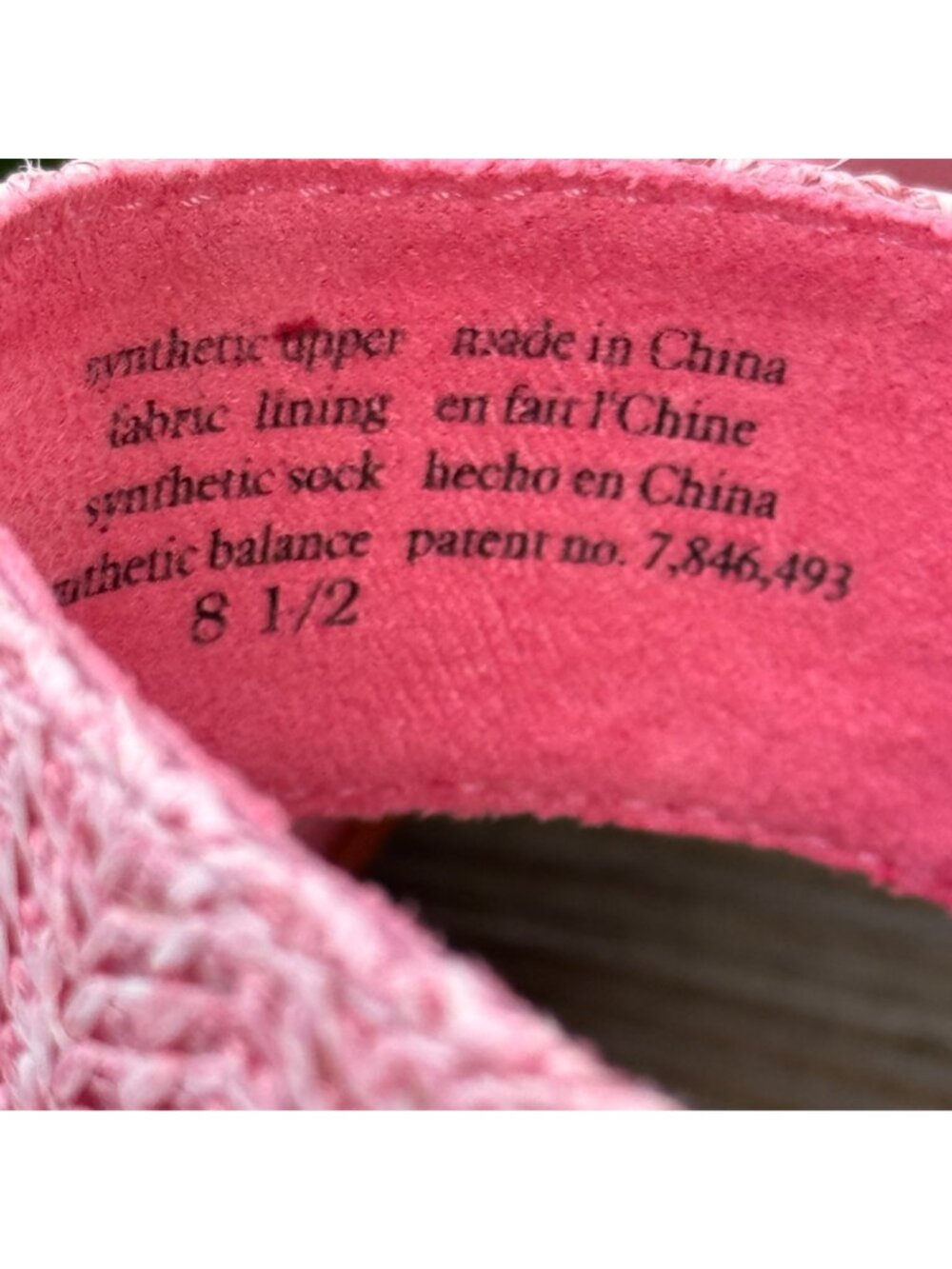 Seychelles Womens Charli Heel Sandals Pink  8.5 Woven Strap Casual Chic Summer - Picture 4 of 12